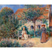 Maalauksen jäljennös En Bretagne - Pierre-Auguste Renoir