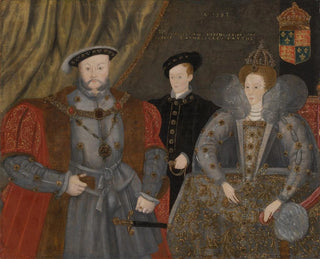 English School - Henry VIII Elizabeth I and Edward VI.webp