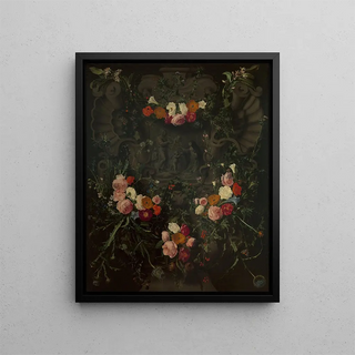 Erasmus Quellinus the younger - Saint Catherine of Siena Surrounded by a Garland of Flowers.webp