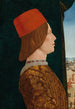 Giovanni II Bentivoglio - Ercole de Roberti — näkymä teoksesta