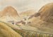 Gerbes de maissia ja Hill Farm -tilat Capelyffin, Wales - Eric Ravilious — näkymä teoksesta