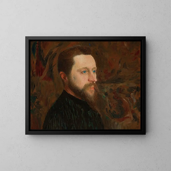 Georges Seurat'n - Ernest Joseph Laurent — kehystetty taideteos seinällä