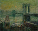 Pont de Brooklyn - Ernest Lawson — näkymä teoksesta