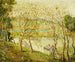 Kevät joella Harlem - Ernest Lawson — näkymä teoksesta