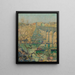 Vue du pont - Ernest Lawson — kehystetty taideteos seinällä