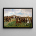Friedland-maalaus - Ernest Meissonier — kehystetty taideteos seinällä