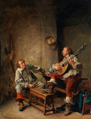 Ernest Meissonier - A Song.webp