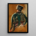 Cavalier - Ernest Meissonier — kehystetty taideteos seinällä