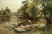 Nourrir les canards - Ernest Walbourn — näkymä teoksesta