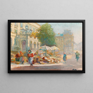 Erno Erb - Market in Lviv.webp