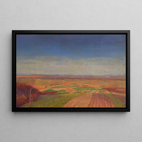Ernst Eck - Marchfeld Vom Bisamberg.webp