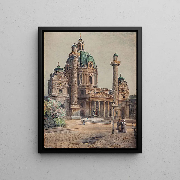 Église Saint-Charles - Ernst Graner — kehystetty taideteos seinällä
