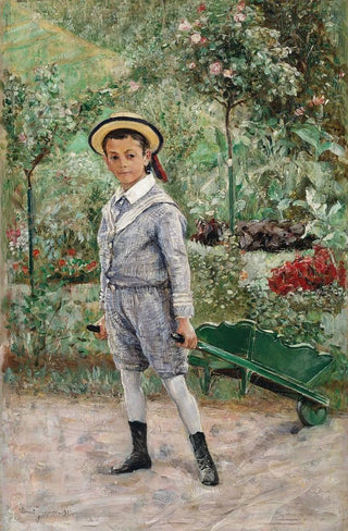 Ernst Josephson - Boy with a Wheelbarrow.webp