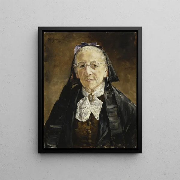 Mme Hanna Marcus - Ernst Josephson — kehystetty taideteos seinällä