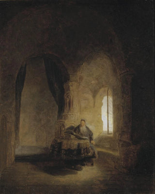 Ernst Josephson - Saint Anastase After Rembrandt.webp