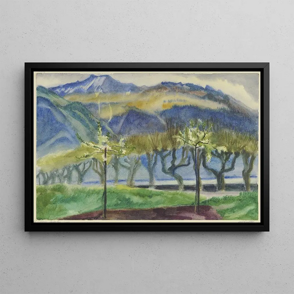 Ernst Lincker - Near Clarens on Lake Geneva.webp
