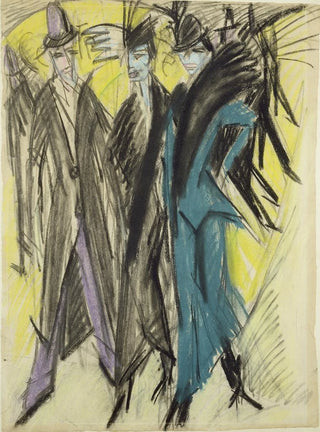 Ernst Ludwig Kirchner - Berlin Street Scene.webp