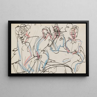 Ernst Ludwig Kirchner - Bordellszene.webp