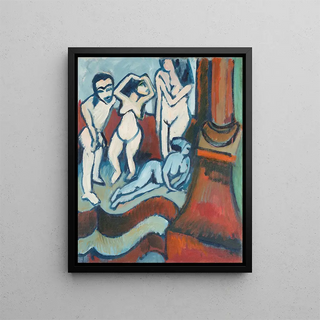 Ernst Ludwig Kirchner - Four Wooden Sculptures.webp