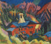 Maison sur la crête - Ernst Ludwig Kirchner — näkymä teoksesta