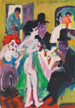 Au bordel - Ernst Ludwig Kirchner — näkymä teoksesta