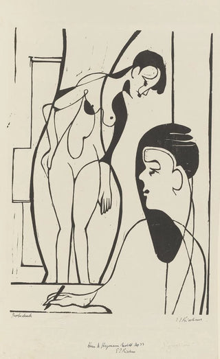 Ernst Ludwig Kirchner - Knstler und Modell.webp