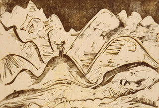 Ernst Ludwig Kirchner - Landschaft mit blasendem Hirten.webp