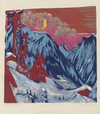 Ernst Ludwig Kirchner - Lngmatte bei Monduntergang.webp