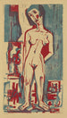 Lena-nuoruus - Ernst Ludwig Kirchner — näkymä teoksesta