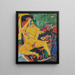 Nu au studio - Ernst Ludwig Kirchner — kehystetty taideteos seinällä