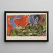 Otto Mueller - Ernst Ludwig Kirchner - Muotokuva — kehystetty taideteos seinällä