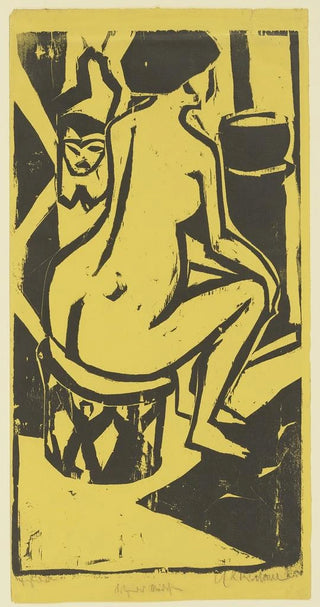 Ernst Ludwig Kirchner - Sitzendes Mdchen.webp
