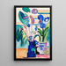 Luontokuvan calla-kukasta - Ernst Ludwig Kirchner — kehystetty taideteos seinällä