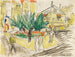 Le bosquet d'Albertplatz à Dresde - Ernst Ludwig Kirchner — näkymä teoksesta