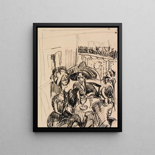 Ernst Ludwig Kirchner - Unterhaltung im Caf.webp