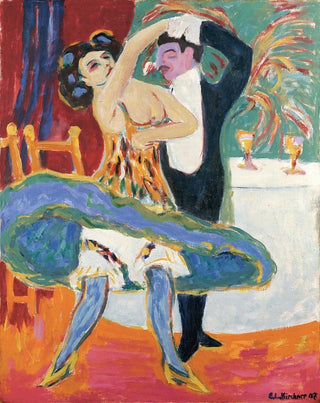 Ernst Ludwig Kirchner - Vaudeville Theater English Dancing Couple.webp