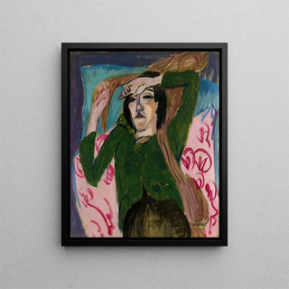 Ernst Ludwig Kirchner - Woman in a Green Jacket.webp