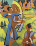 Archers - Ernst Ludwig Kirchner — näkymä teoksesta