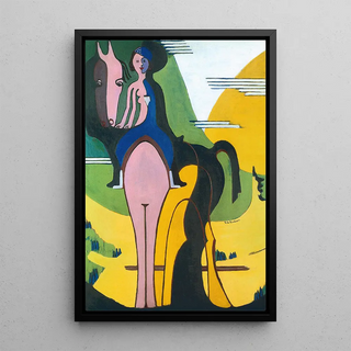 Ernst Ludwig Kirchner - female rider.webp