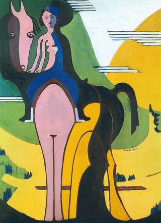 Ernst Ludwig Kirchner - female rider.webp