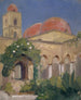 Croix de Saint-Jean des Ermites à Palerme - Ernst Schiess — näkymä teoksesta