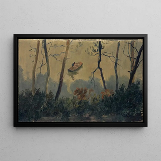 Ernst Schiess - Trees by the Water.webp