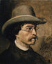 Theodor Deschwandenin - Ernst Stückelbergin muotokuva — näkymä teoksesta
