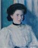 Portrait d'une fille - Ernst Stöhr — näkymä teoksesta