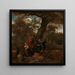 Erysichthon myymässä tytärtään - Jan Steen — kehystetty taideteos seinällä
