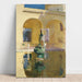 Maalauksen jäljennös Charles V:n, Alcázar, Sevilla - Joaquín Sorolla