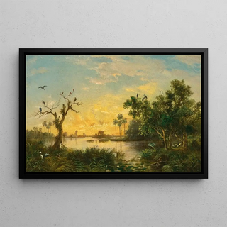 Esteban Chartrand - Laguna Al Atardecer.webp