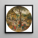 Kesä - Pieter Brueghel The Younger — kehystetty taideteos seinällä