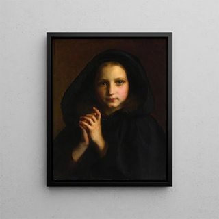 Etienne Adolphe Piot - Femme Dans Un Manteau.webp