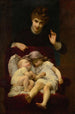Äitiyden - Étienne Adolphe Piot — näkymä teoksesta